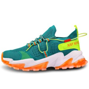 Yelang Women Walking Shoes Athletic Running Mesh Sneakers Lightweight Sports Breathable Tennis Shoes,US 8.5,Lake Blue