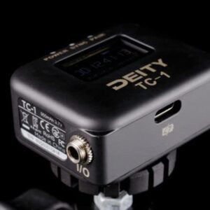 Deity TC-1 KIT Wireless Timecode Box 3 PCS,2.4G Radio,Timecode Accuracy 0.5ppm,8 Channel,Bluetooth 5.0,Max Range 250 FT, Support APP Control with 3 BNC Cable Wireless Timecode Generator