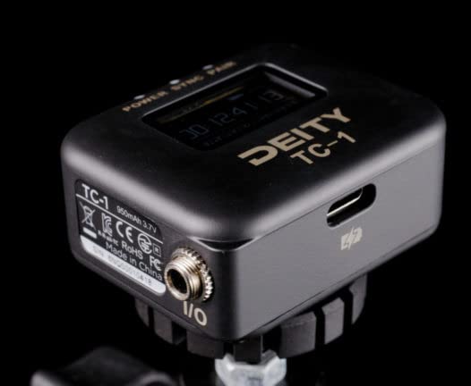 Deity TC-1 KIT Wireless Timecode Box 3 PCS,2.4G Radio,Timecode Accuracy 0.5ppm,8 Channel,Bluetooth 5.0,Max Range 250 FT, Support APP Control with 3 BNC Cable Wireless Timecode Generator