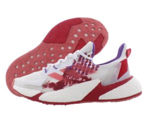 adidas x9000l4 womens shoes size 7, color: white/red