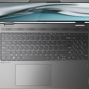 Lenovo Yoga 7i 16 2-in-1 Laptop 16" 2.5K IPS Touchscreen (400 nits, 100% sRGB, TÜV Low Blue Light) 12th Gen Intel 12-Core i5-1240P 8GB RAM 2TB SSD Backlit Fingerprint Thunderbolt Win11(Renewed)