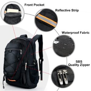 Lily Parker Waterproof Womens Mens 40L Hiking Rucksack Bag Large-Capacity Trekking Travel Backpack Outdoor