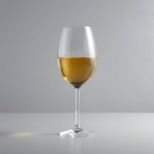 sur la table chateau soft white wine glass, clear