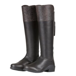 dublin feale boots, dark brown, ladies 10.5 wide