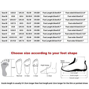 Color Block Walking Shoes Women Thick Sole Breathable Woven Mesh Slip-on Easy Sneakers Comfortable Lazy Casual Shoes Lightweight Yoga Tennis Athletic Shoes