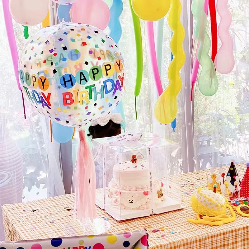 Balloon Sticks with Base, 10 Pack 17"Tall Clear Balloon Stick Stands Holder for Table Top Centerpieces for 10 to 24 inch Balloons Banquet Decor for Birthday/Wedding/Thanksgiving/Baby Shower Party