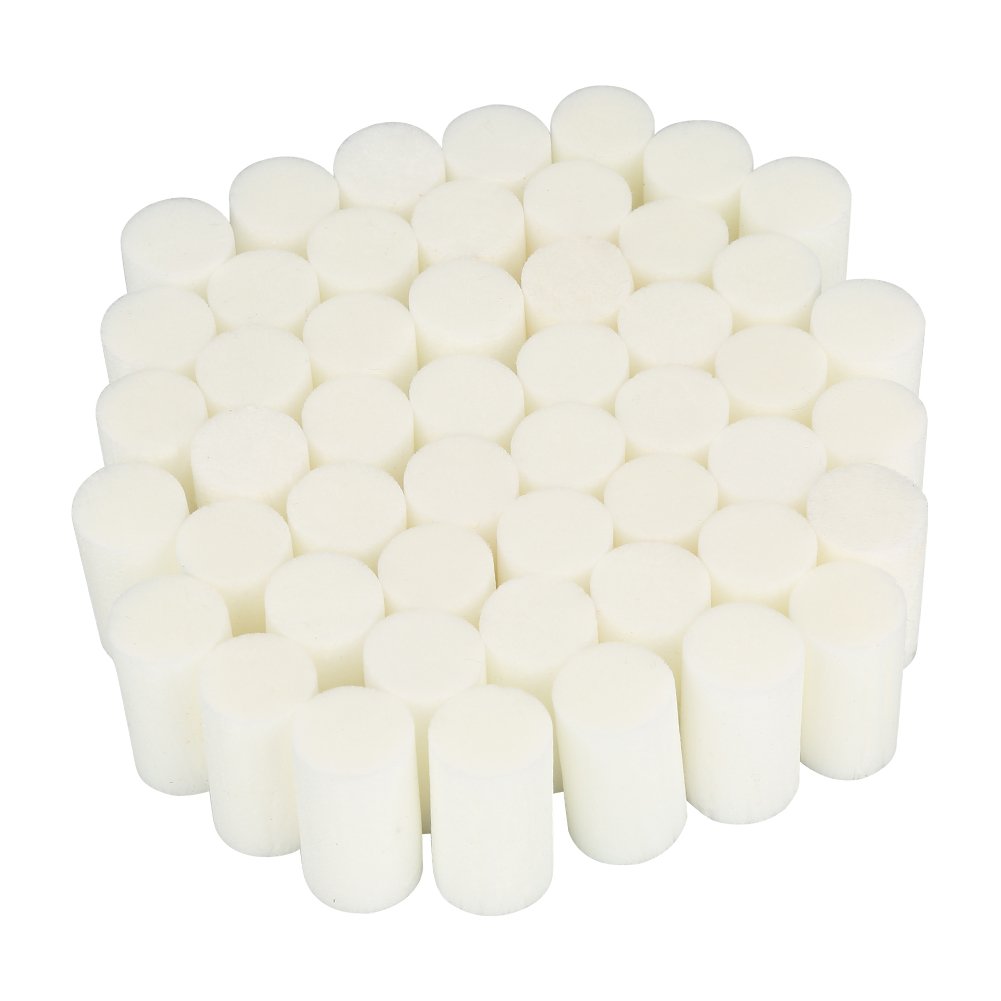 Pump Prefilter, 50Pcs Replacement Cylinders Accessories Pre Filter Prefilter Sponge for Electric High Pressure 30MPa Air Compressor Part