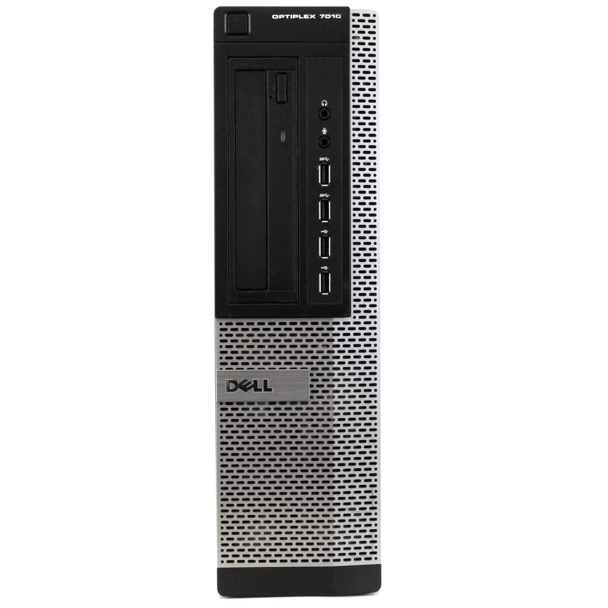 Dell Optiplex 7010 Small Desktop Computer (SFF) | Quad Core Intel i5 (3.2GHz) | 16GB DDR3 RAM | 2TB HDD Hard Disk Drive | Windows 10 Pro | 24in Monitor | RGB Mouse + Keyboard (Renewed)