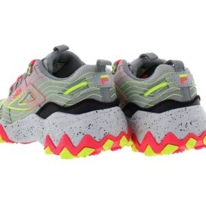 Fila Womens Oakmont TR Fitness Trail Running Shoes Gray 8 Medium (B,M)