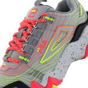 Fila Womens Oakmont TR Fitness Trail Running Shoes Gray 7.5 Medium (B,M)