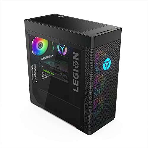 Lenovo Legion Tower 7 - 2022 - Gaming Desktop - NVIDIA GeForce RTX 3070 - Intel i9-12900 - RTX 3070-16GB RAM - 1TB SSD - Win 11 - Black - Mouse & Keyboard - Free 3-Month Xbox GamePass