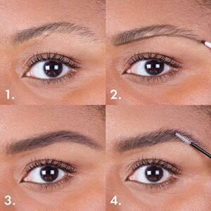 Wander Beauty Upgraded Brow Pencil & Eye Brow Gel Duo - Taupe - 2 in 1 Eye Brow Makeup With Castor Oil, Peptides, and Panthenol - Two-Sided Brow Filler, Definer, & Lifter for Fuller Brows - 0.05 fl oz