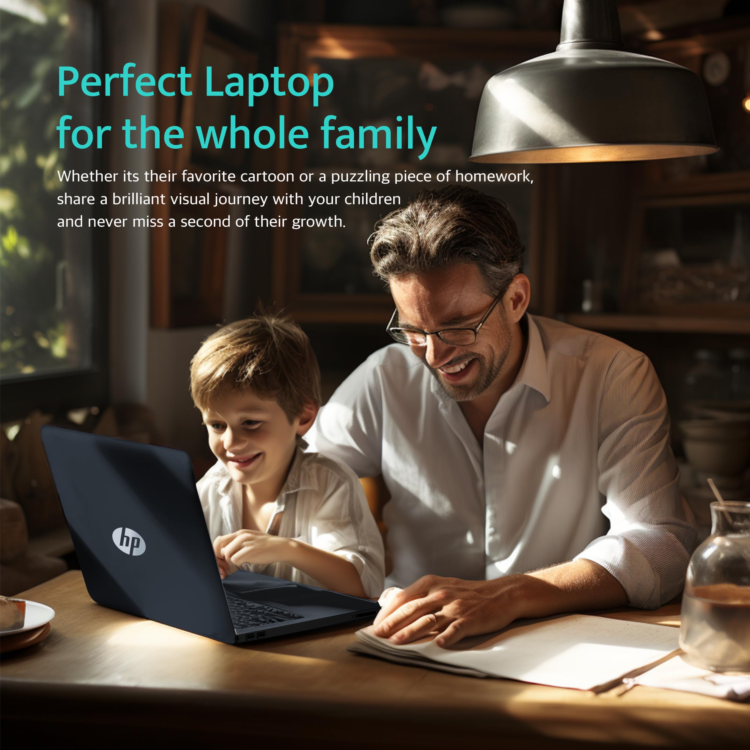 HP Pavilion x360 2-in-1 Laptop, 14" FHD Touchscreen Display, Intel Core i3-1215U, 8GB RAM, 256GB PCIe SSD, Intel Iris Xe Graphics, HD Camera, B&O Audio, Windows 11, Space Blue, 32GB USB Card