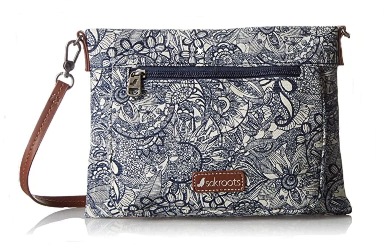 Sakroots Camden Small Crossbody Bag (Navy Spirit Desert 3)