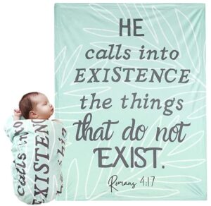 mr. pen- baby blanket with bible verse, 27 x 40 inch, unisex, bible quote blanket, plush baby blankets, soft baby blankets, newborn blanket, blanket baby, bible verse blanket