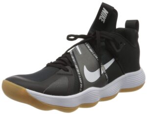 nike react hyperset volleyball shoes nkci2955 010 (5.5 mens / 7 womens) black