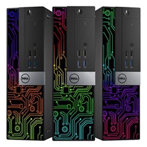 Dell Computer Desktop PC, Intel Core i5-6500, 16GB RAM, 256GB M.2 SSD (Fast Boot), 1TB HDD, RGB Gaming Keyboard Mouse, WiFi, Windows 10 Professional (Renewed)