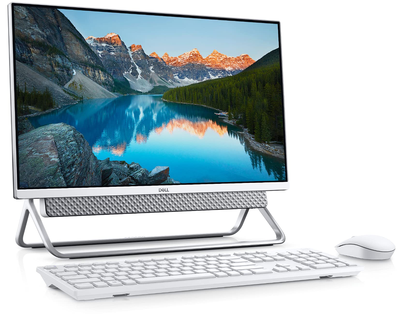 Dell Inspiron 5400 All in One Desktop Computer, 23.8” FHD Touchscreen, Intel 11th Gen i5-1135G7 Upto 4.2GHz, 8GB RAM, 256GB NVMe SSD, Webcam, HDMI, SD-Card, USB Type-C - Windows 10 Pro (Renewed)