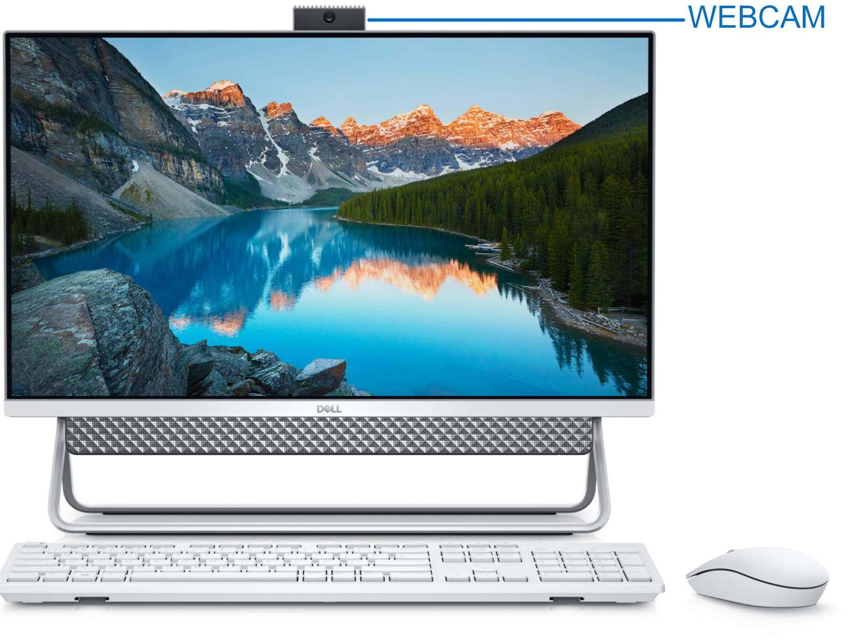 Dell Inspiron 5400 All in One Desktop Computer, 23.8” FHD Touchscreen, Intel 11th Gen i5-1135G7 Upto 4.2GHz, 8GB RAM, 256GB NVMe SSD, Webcam, HDMI, SD-Card, USB Type-C - Windows 10 Pro (Renewed)