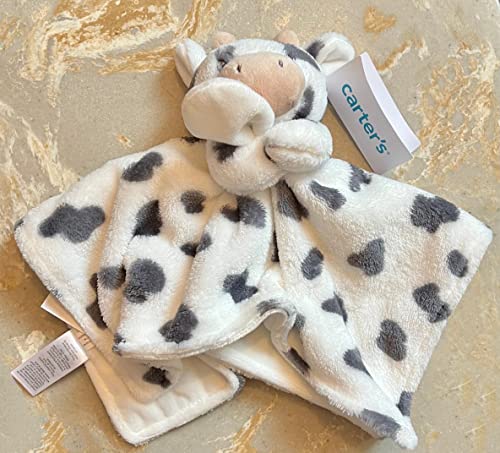 KIDS PREFERRED Carter's Cow Plush Stuffed Animal Snuggler Lovey Security Blanket