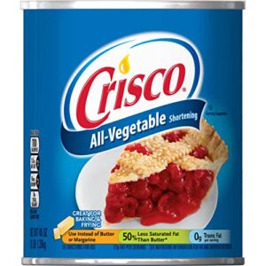 crisco all-vegetable shortening, 48 ounce