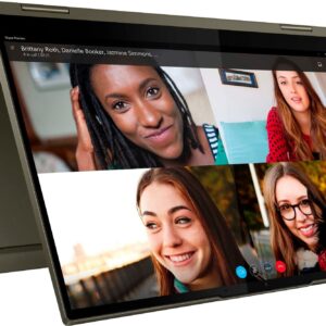 LENOVO Newest Yoga 7i 15.6" FHD Touchscreen 2-in-1 Laptop, Intel 4-Core i7-1165G7, Iris Xe Graphics, 12GB DDR4 2TB SSD, WiFi 6, Backlit Keyboard, Fingerprint, Windows 11 Home