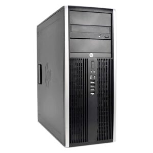 HP Tower Computer with Intel i7, 16GB RAM, 1TB SSD, NVIDIA GT 1030 2GB, Windows 10 Pro - High Performance Home or Office Computer