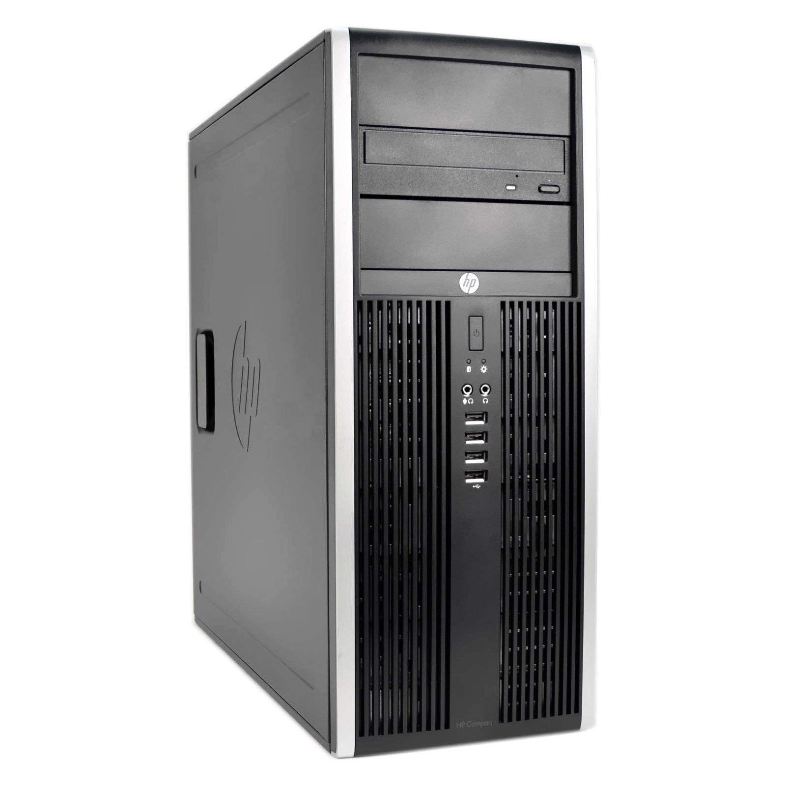 HP Tower Computer with Intel i7, 16GB RAM, 1TB SSD, NVIDIA GT 1030 2GB, Windows 10 Pro - High Performance Home or Office Computer