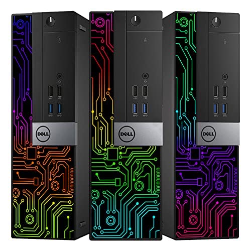 Dell Computer Desktop PC, Intel Core i3-6100 3.70 GHz, 16GB RAM, 512GB M.2 SSD (Fast Boot), 1TB HDD, RGB Gaming Keyboard Mouse, WiFi, Windows 10 Professional (Renewed)