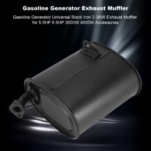 Gasoline Generator Universal 2-3KW Exhaust Muffler for 5.5HP 6.5HP 3500W 4000W Accessories