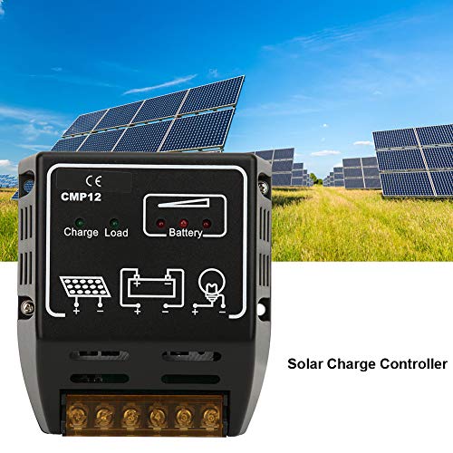 Genericer Solar Panel,Solar Charge Controller with Over Charge Over Discharge Protection BSV20A 12V/24V for Managing the Working of Solar Panel and Battery, Genericer Solar Panel,Solar Charge Con