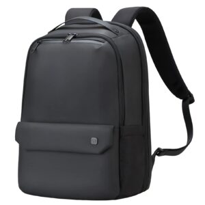 hanke carry on backpack waterproof travel laptop backpack for men & women, durable rucksack weekender bag daypack(graphite black)