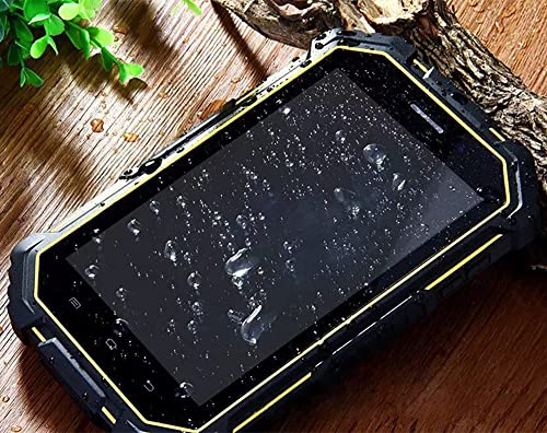 Sincoole Android Rugged Tablet, 7" IP67 Rugged Tablet Octa-Core CPU,Android 9.0, 4GB RAM,64GB ROM,Black