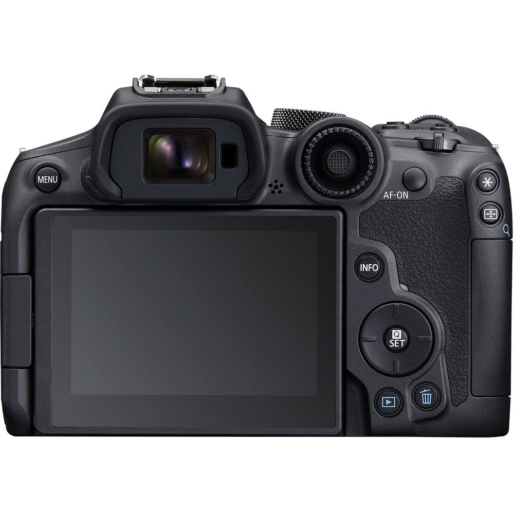 Canon EOS R7 Mirrorless Camera (5137C002) + Sony 64GB Tough SD Card + Bag + Charger + LPE6 Battery + Card Reader + Corel Photo Software + HDMI Cable + Flex Tripod + Hand Strap + More (Renewed)