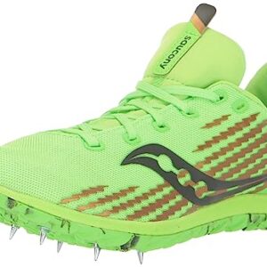 Saucony Women's Havok XC3 Sneaker, Slime, 9