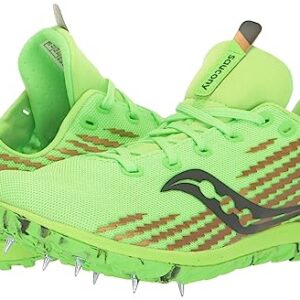 Saucony Women's Havok XC3 Sneaker, Slime, 9