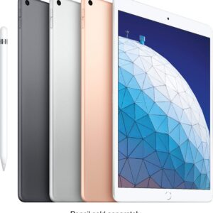 2019 Apple iPad Air (10.5-inch, WiFi, 256GB) - Silver (Renewed Premium)