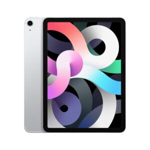 apple ipad air 4-64gb - wifi + cellular - silver (renewed premium)