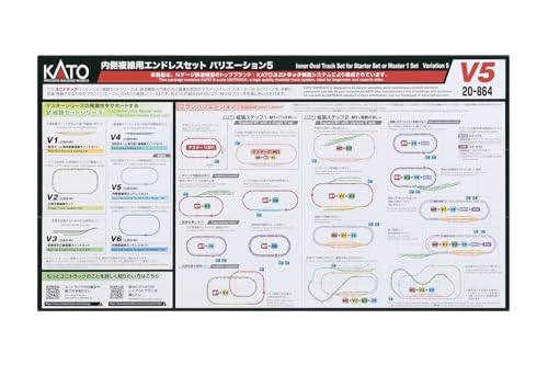 KATO V5 20-864 N Gauge Inner Double Wire Endless Set Railway Model