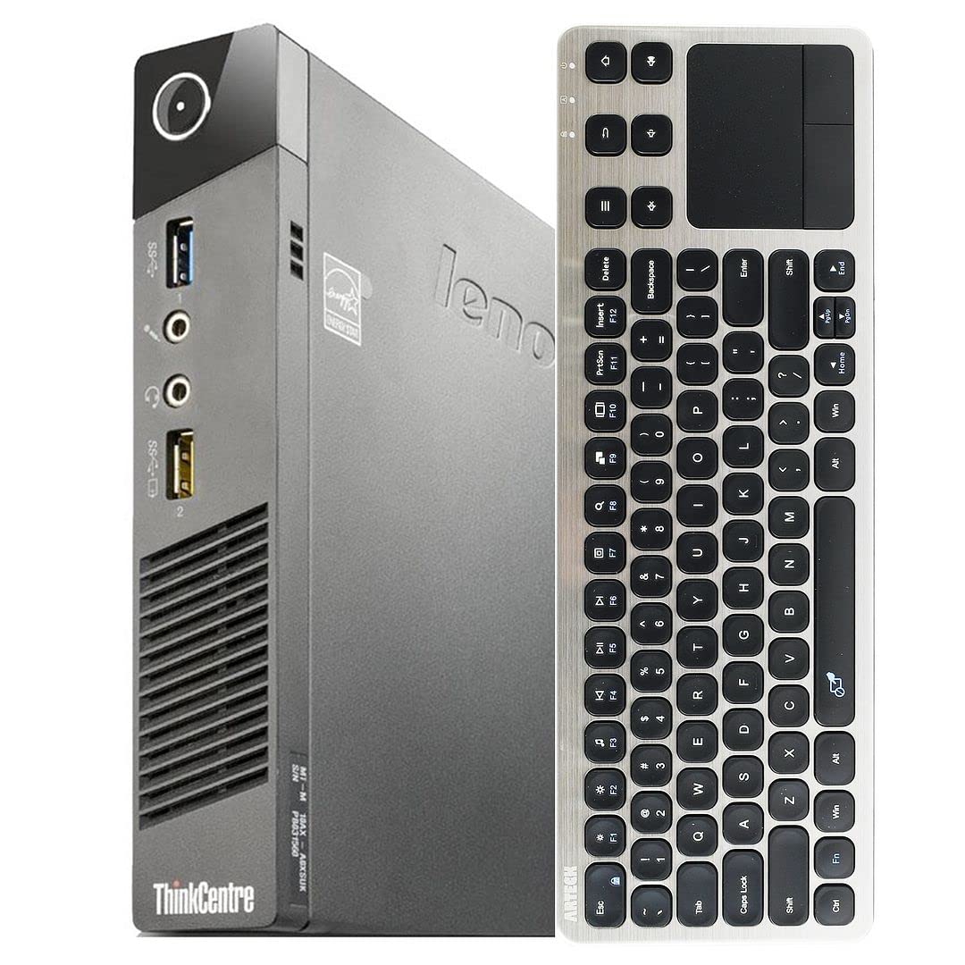 Lenovo ThinkCentre M73 Tiny Business Desktop i5 Computer Refurbished 16GB RAM 256GB SSD HTPC Keyboard VGA DP HDMI Windows 10 Pro(Renewed)