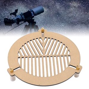 Herringbone Focus Plate, Acrylic 2mm Thick Lightweight Convenient Telescope Focusing Mask for Refractor