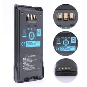 KSC-32 Charger with KNB-33L 2000mAh Li-ion Battery Compatible for TK2180 TK3180 TK5210 TK5310 TK5410 NX-410 NX-411