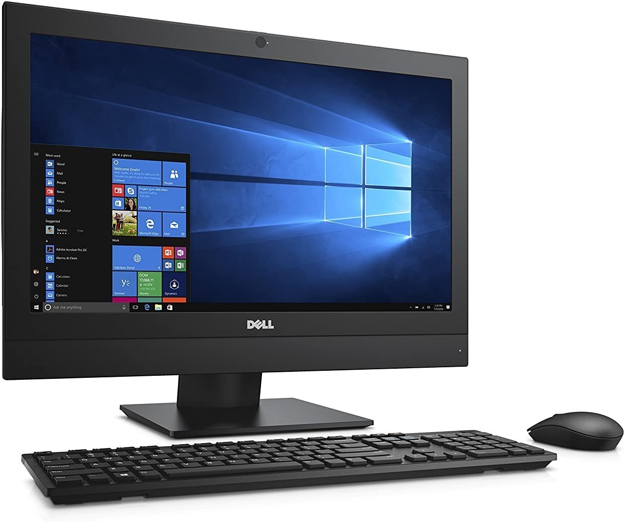 Dell OptiPlex 7440 All in One PC FHD 1920 x 1080 Desktop Computer, Intel Core i5-6500 Processor | 16GB Ram, 512GB SSD | DVD, Webcam, HDMI, Windows 10 (Renewed)