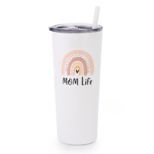 mom life tumbler - 22oz - mom tumbler - mom cup - mama gifts - best mom gifts for christmas - mama tumbler - new mom essentials - boy mom gifts - girl mom gifts