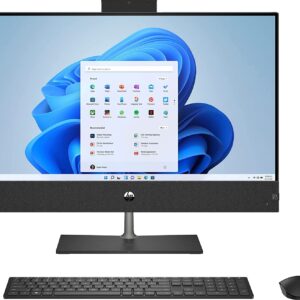 HP 23.8-inch Touchscreen All-in-One PC, Intel Core i9-12900K Processor, 64GB RAM, 4TB SSD + 2TB Hard Drive, Windows 11 Pro, Bang & Olufsen Speakers, HD Webcam & Mic