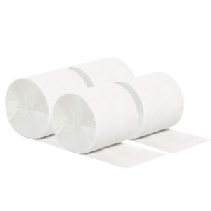 we moment white crepe paper streamers party streamer 1.8 inch widening 6 rolls,white party streamer 82 feet per roll for various birthday wedding festival celebration party decorations