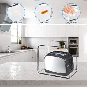 Toaster Cover, Quilted Toaster Cover 2 Slice,Kitchen Small Appliance Covers, Toaster Cover Fits for Most Standard 2 slice Toasters, Universal Size Microwave Oven Dustproof Cover Women Gift