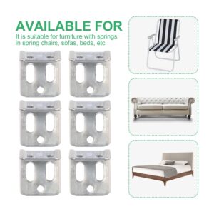 Angoily 100pcs Sofa Spring Accessories Furniture Rubber Sofa Cover