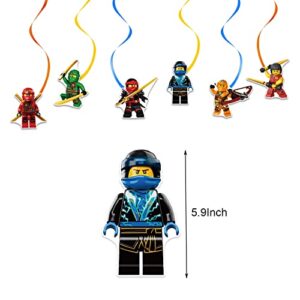 Ninja Birthday Party Supplies Ninja Themed Background Decoration Balloons Cake Topping Banner Birthday Party Decorations Boy Ninja Warrior Birthday Party Decorations