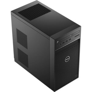 Dell Precision 3630 Tower Workstation Business Desktop, Intel Quad-Core Xeon E-2124G up to 4.5GHz, 64GB DDR4 RAM, 2TB PCIe SSD, DVDRW, NVI-Dia Quadro P2000 5GB, USB WiFi Adapter, Windows 10 Pro